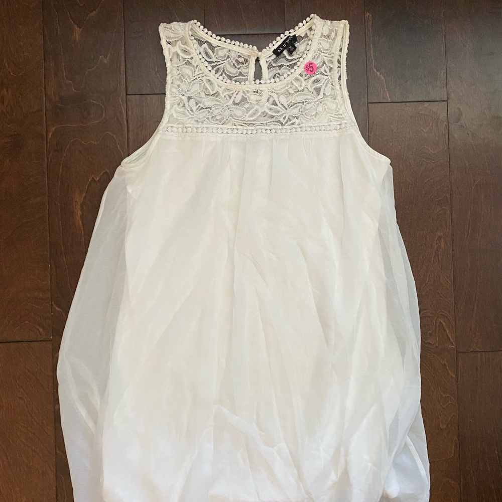 White dress